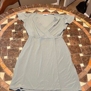 Nine West Light Blue Mini Dress